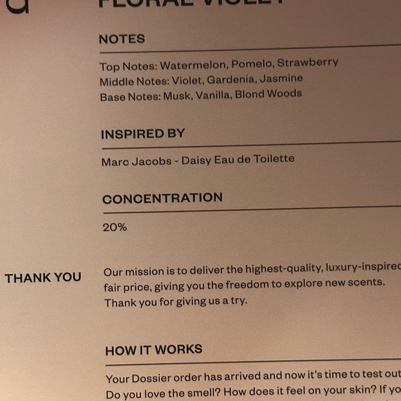 Floral Violet Perfume by Dossier - Picture 8 of 8